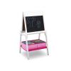 imageDelta Children MySize Kids DoubleSided Storage Easel Ideal for Arts ampamp Crafts Drawing Homeschooling and More Bianca WhiteBianca White