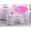 imageDelta Children MySize Kids Wood Table and Chair Set 2 Chairs Included Deep BlueBianca White