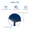 imageDelta Children MySize Kids Wood Table and Chair Set 2 Chairs Included Deep BlueDeep Blue