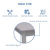 imageDelta Children MySize Kids Wood Table and Chair Set 2 Chairs Included Deep BlueGrey