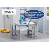 imageDelta Children MySize Kids Wood Table and Chair Set 2 Chairs Included Deep BlueGrey