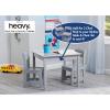 imageDelta Children MySize Table ampamp 2 Chairs Set 2Grey