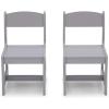 imageDelta Children MySize Table ampamp 2 Chairs Set 2Grey