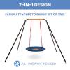 imageDelta Children PAW Patrol 40Inch Saucer Swing for Kids  Attaches to Swing Sets or Trees  Includes All Necessary Hanging Hardware ampamp RopePAW Patrol