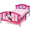 imageDelta Children Plastic 3DFootboard Twin Bed Disney Minnie Mouse