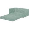 imageDelta Children Serta Perfect Sleeper Extra Wide Convertible Sofa to Lounger  Comfy 2in1 Flip Open CouchSleeper for Kids  30inches Wide PinkSage