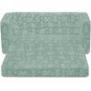 imageDelta Children Serta Perfect Sleeper Extra Wide Convertible Sofa to Lounger  Comfy 2in1 Flip Open CouchSleeper for Kids  30inches Wide PinkSage