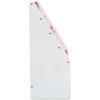 imageDelta Children Sling Book Rack Bookshelf 4Tier Wooden Shelf with Soft Fabric Pockets Ideal for Playroom Living Room Basement or BedroomWhitePink