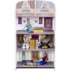 imageDelta Children Wooden Playhouse 4Shelf Bookcase for Kids Minnie MouseFrozen Ii