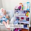 imageDelta Children Wooden Playhouse 4Shelf Bookcase for Kids Minnie MouseFrozen Ii