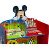 imageDelta Children Wooden Playhouse 4Shelf Bookcase for Kids Minnie MouseMickey Mouse