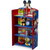 imageDelta Children Wooden Playhouse 4Shelf Bookcase for Kids Minnie MouseMickey Mouse