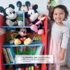 imageDelta Children Wooden Playhouse 4Shelf Bookcase for Kids Minnie MouseMickey Mouse