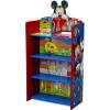 imageDelta Children Wooden Playhouse 4Shelf Bookcase for Kids Minnie MouseMickey Mouse