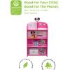 imageDelta Children Wooden Playhouse 4Shelf Bookcase for Kids Minnie MouseMinnie Mouse
