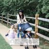 imageJeep PowerGlyde Plus Stroller by Delta Children Lightweight Travel Stroller with Smoothest Ride Aluminum Frame 4Position Recline Extra Large Storage Basket GreyBlack