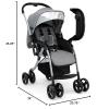 imageJeep Unlimited Reversible Handle Stroller Grey Tweed