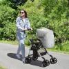 imageJeep Unlimited Reversible Handle Stroller Grey Tweed