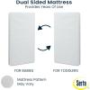imageSerta Perfect Slumber Dual Sided Crib and Toddler Mattress  Waterproof  Hypoallergenic  Premium Sustainably Sourced Fiber Core GREENGUARD Gold Certified NonToxic 7 Year Warranty  Made in USAMattress Only