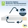 imageSerta Perfect Slumber Dual Sided Crib and Toddler Mattress  Waterproof  Hypoallergenic  Premium Sustainably Sourced Fiber Core GREENGUARD Gold Certified NonToxic 7 Year Warranty  Made in USAMattress Only