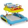 imageDelta Children 4in1 Discover ampamp Play Musical Walker  Features 360 Degree Swivel Seat Rocker and Walker Mode SteptoPlay Music MachineWashable Seat BlueGreenBlueGreen