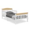 imageDelta Children Canton Toddler Bed Greenguard Gold Certified GreyBianca WhiteNatural