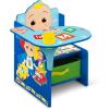imageDelta Children Chair Desk with Storage Bin Trolls World TourCocomelon