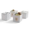 imageDelta Children Gap babyGap 4Pack Brannan Bear Fabric Storage Bins with Handles PinkTan