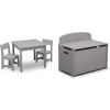 imageDelta Children MySize Table ampamp 2 Chairs Set 2Grey