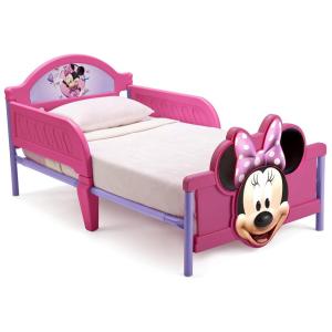 imageDelta Children 3DFootboard Toddler Bed Disney Minnie Mouse