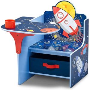 imageDelta Children Chair Desk with Storage Bin Trolls World TourSpace Adventures