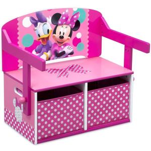 imageDelta Children Kids Convertible Activity Bench  Greenguard Gold Certified Disney Minnie MouseDisney Minnie Mouse