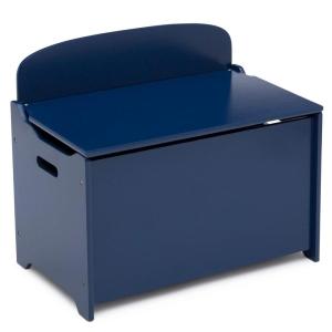 imageDelta Children MySize Deluxe Toy Box Deep BlueDeep Blue