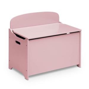imageDelta Children MySize Deluxe Toy Box Deep BlueDusty Rose