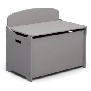 imageDelta Children MySize Deluxe Toy Box Deep BlueGrey