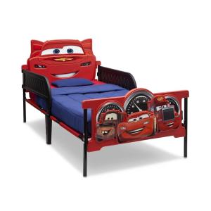 imageDelta Children Plastic 3DFootboard Twin Bed DisneyPixar Cars