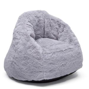 imageDelta Children Snuggle Foam Filled Chair Toddler Size for Kids Up to 6 Years Old Grey