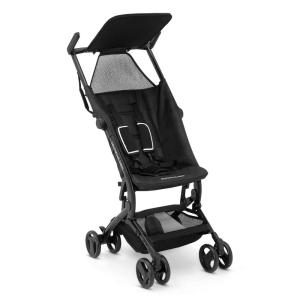 imageThe Clutch Stroller by Delta Children  Lightweight Compact Folding Stroller  Fits Airplane Overhead Storage  BlackBlack