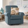 imageDelta Children Avery Upholstered Glider Swivel Rocker Chair Metal SandSand