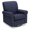 imageDelta Children Avery Upholstered Glider Swivel Rocker Chair Metal SandSand