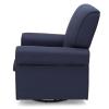 imageDelta Children Avery Upholstered Glider Swivel Rocker Chair Metal SandSand