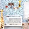 imageDelta Children Sloane 4in1 Acrylic Convertible Crib  Includes Conversion Rails Bianca White wMelted BronzeAcornMatte Black