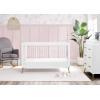 imageDelta Children Sloane 4in1 Acrylic Convertible Crib  Includes Conversion Rails Bianca White wMelted BronzeBianca White WMelted Bronze