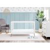imageDelta Children Sloane 4in1 Acrylic Convertible Crib  Includes Conversion Rails Bianca White wMelted BronzeBianca White WMelted Bronze