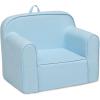 imageDelta Children Personalized Cozee Chair  Customize with Name  Foam Kids Chair for Ages 18 Months and Up SageBlue
