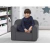 imageDelta Children Personalized Cozee Chair  Customize with Name  Foam Kids Chair for Ages 18 Months and Up SageDark Grey