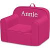 imageDelta Children Personalized Cozee Chair  Customize with Name  Foam Kids Chair for Ages 18 Months and Up SageHot Pink