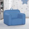 imageDelta Children Personalized Cozee Chair  Customize with Name  Foam Kids Chair for Ages 18 Months and Up SageIndigo
