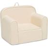 imageDelta Children Personalized Cozee Chair  Customize with Name  Foam Kids Chair for Ages 18 Months and Up SageOatmeal