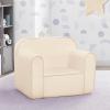 imageDelta Children Personalized Cozee Chair  Customize with Name  Foam Kids Chair for Ages 18 Months and Up SageOatmeal